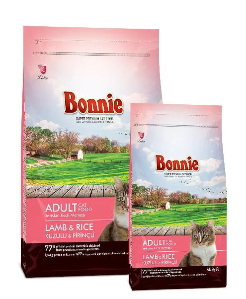 BONNIE ADULT CAT FOOD LAMB & RICE (1.5kg) BONNIE ADULT CAT FOOD LAMB & RICE (1.5kg)
