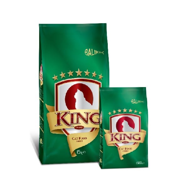 King Plus Fish Adult Cat Food 1. 5kg King Plus Fish Adult Cat Food 1. 5kg