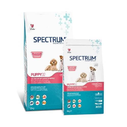 Spectrum Puppy32 Small & Medium Breed Puppy Food 3-15Kg Spectrum Puppy32 Small & Medium Breed Puppy Food 3-15Kg