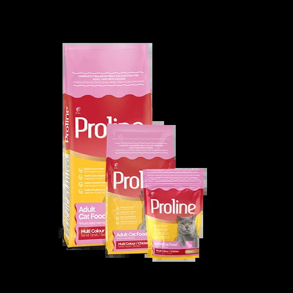 Proline Chicken Multi Colour Adult Cat Food Proline Chicken Multi Colour Adult Cat Food