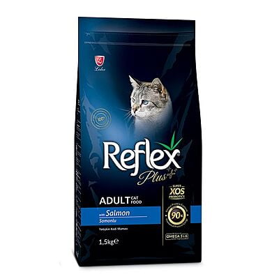 REFLEX PLUS PREMIUM ADULT CAT FOOD – SALMON 1.5KG