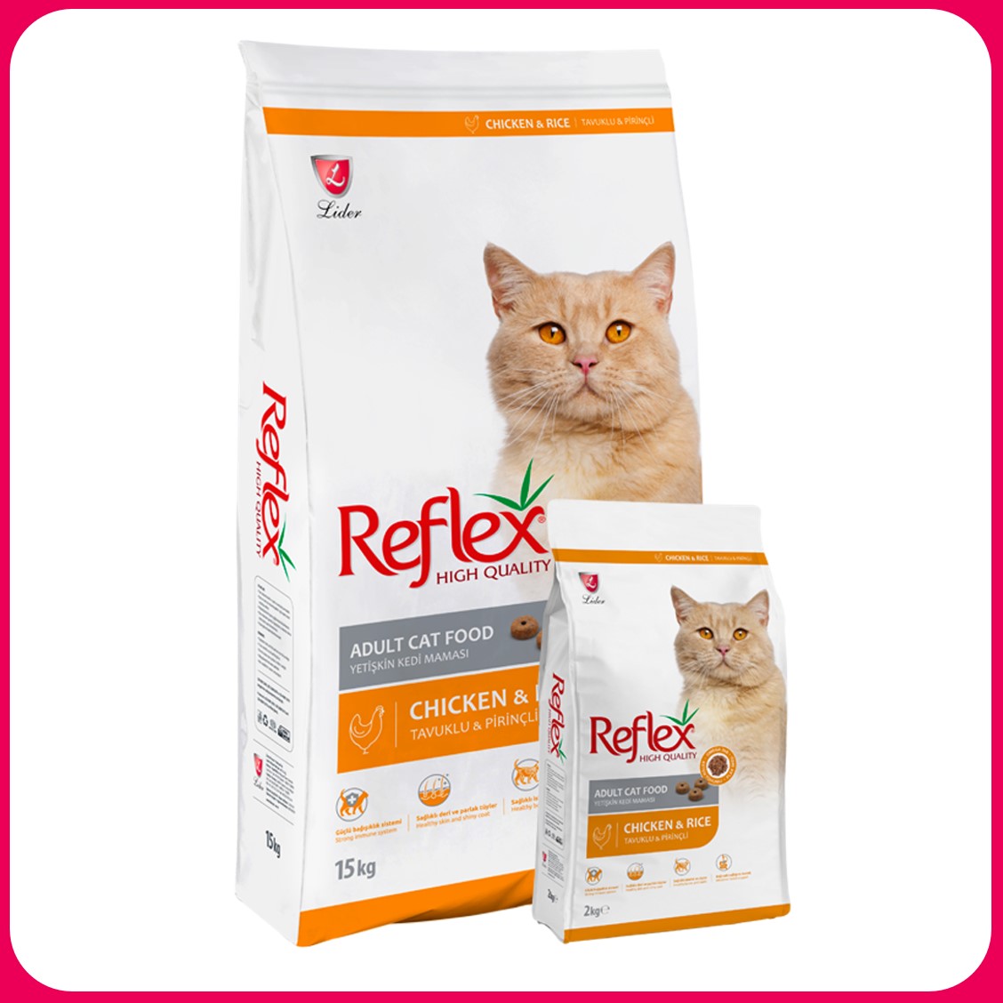 Reflex Adult Cat Food with Chicken & Rice Reflex Adult Cat Food with Chicken & Rice